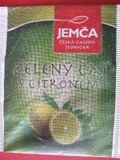 007   Zelený čaj s citronem